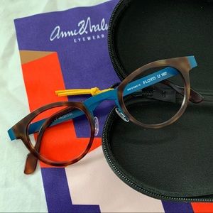 Anne et Valentin Floyd Blue & Tortoise Glasses